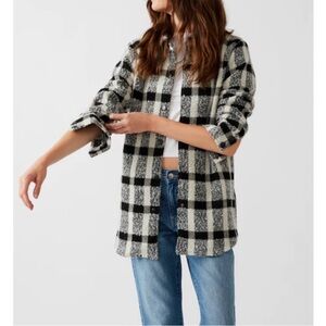Steve Madden Eldridge Plaid Over-shirt hybrid